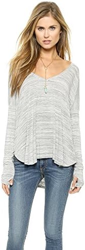 Feel The Piece Women's Robin Top, Ivory/Black, One Size