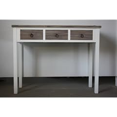 Konsole Anrichte Sekret�r Beistell & Couchtische wei� Holz braun Landhaus