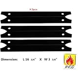 97311 Porcelain Steel Heat Plate Replacement for Select Gas Grill Models by Brinkmann, Charmglow and Others