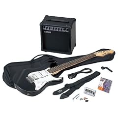 Yamaha EG 112 GPII H BL E-Gitarrenset EG 112 inkl. 15 Watt Amp GA15, Gigbag, Gurt, Tuner YT100, Saiten, 3 Plecs, Saitenkurbel