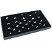 Jewelry Display Case Box 36 Ring Velvet Insert New