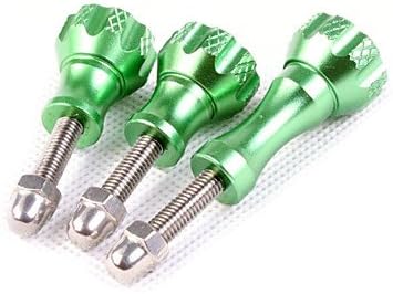Aluminum Thumb Knob Stainless Bolt Nut Screw (Green)