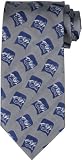 Duke Tie Duke University Gray Necktie with Blue Devil Logo