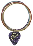 Guitar Pick Bracelet - Purple