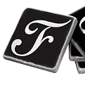 Marble Coaster Set F - Black