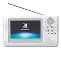 TWINBIRD ワンセグ搭載防水ポータブルテレビ VL-J405PW パールホワイト