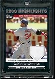 2007 Topps David Ortiz Game Worn Jersey Baseball Card