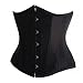 Muka Women Vintage Underbust Waist Training Boned Corset Clubwear Costume
