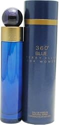 Perry Ellis 360 Blue By Perry Ellis For Women. Eau De Parfum Spray 3.4 Ounces