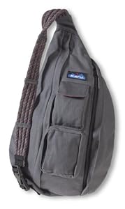 KAVU Rope Bag, Charcoal, One Size