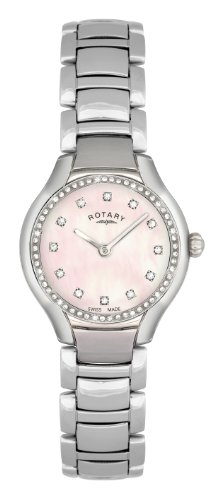 Rotary Damen-Armbanduhr Quarz Analog LB90041/07 Preisvergleich