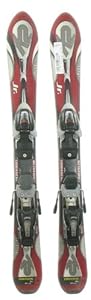 Used K2 Comanche Jr. Shape Kid's Snow Ski with Marker 4.5 Binding 88cm B