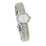 Armitron Women's Crystal Accented Two-Tone Watch #75-3581MPTT