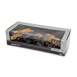 Volvo Construction Equipment 4 Pack 1:87 Scale