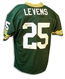 Autographed Dorsey Levens Packers Throwback Green Jersey