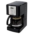 Mr. Coffee JWX23 12-Cup Programmable Coffeemaker, Black