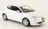 Alfa Romeo MiTo, blanche, Model Car, Miniature déjà montée, Welly 1:24
