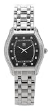 Simone Black Dial with Diamonds Black Mother of Pearl