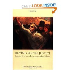 Buying Social Justice: Equality, Government Procurement, & Legal Change: Equality, Government Procurement, and Legal Change