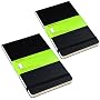 Moleskine Reporter, Large Plain Notebook 2-Pack - Moleskine Books Exclusive
