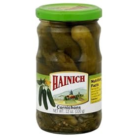 Hainich, Cornichons, 12-Ounce (6 Pack)