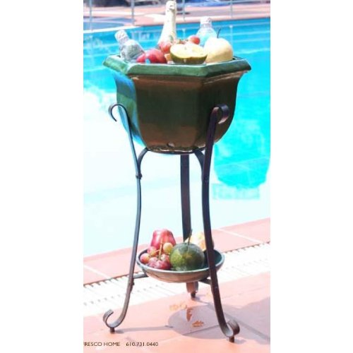 Alfresco Home Verona Beverage Cooler/Planter On Stand