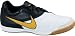 Nike CTR360 Libretto IC Indoor Soccer Shoe - White/Del Sol/Black - Size 8