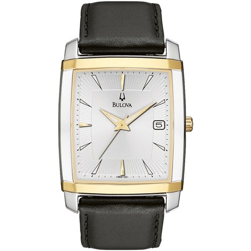 Bulova Mens 98B135 Silver Strap Watch