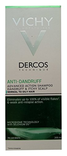 Vichy Dercos Anti-dandruff Shampoo Oily& Itchy Scalp 200 Ml
