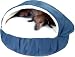 Large Cozy Cave Dog Bed - Medium Blue