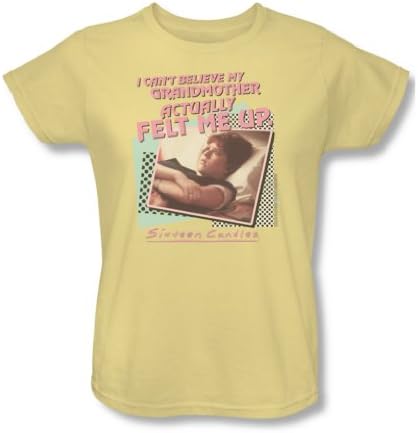 Sixteen Candles - Womens Grandmother T-Shirt In Banana, Size: XX-Large, Color: Banana