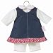 Denim Dress, fits 12 inch baby dolls
