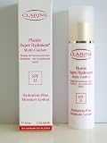 Clarins Paris Fluide Super Hydratant SPF 15 Hydration-Plus Moisture Lotion 1.7oz (50ML)