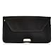Turtleback Holster Compatible with Google Pixel 6 and Apple iPhone 6S Plus, 6 Plus Black Belt Case Leather Pouch with Executive Belt Clip Horizontal