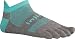 Injinji Men's Run Original Weight No Show Toesocks, Teal, Medium