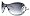 Shiny Rhodium w/ Smoke Gray Gradient Lens