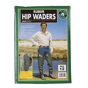 Academy Broadway 70312 Rubber Hip Wader Size-12