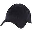 Cotton Twill Baseball Ball Cap Adjustable Hat Navy Blue