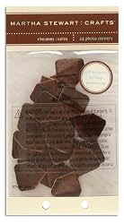 Martha Stewart Photo Corners Satin Brown By The Package