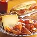 La Tienda Artisan Sliced Jamón Serrano & Artisan Aged Manchego Combo (2, 4 oz packages Serrano Ham, 1/2 wheel Manchego)