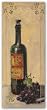 Red Wine With Grapes by Shari White 4"x10" Art Print Poster