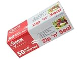 Press N Seal Food / Freezer Bags 18cm X 20cm 40/Box