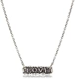 Waxing Poetic Last Word Love Necklace, 17