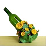 Prickly Pear Cactus Decorative Wine Bottle Holder