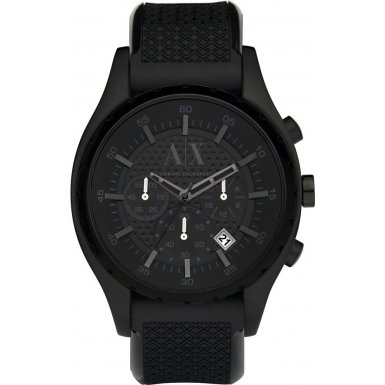 Armani Exchange AX1139 Mens BLACK OUT Chronograph Watch