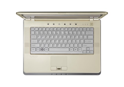 Sony VAIO VGN-CR510E & N 14.1-inch Laptop (2.0 GHz Intel Core 2 Duo T5750 Processor, 3 GB RAM, 250 GB Hard Drive, Vista Premium) Gold image