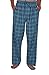 Del Rossa Men's 100% Cotton Flannel Lounge Pants - Pajama Bottoms