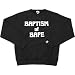 Size【M】APE(エイプ) ×藤原ヒロシ 09AW BAPTISM of BAPEロゴスウェット 黒【黒】【新品】