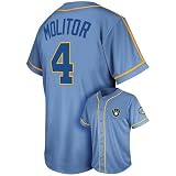 Majestic Milwaukee Brewers Paul Molitor Cooperstown Tradition Jersey