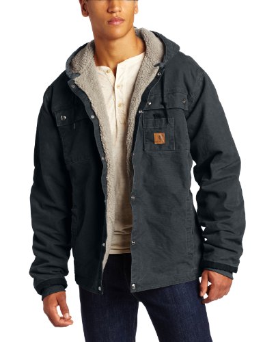 Carhartt Mens Sandstone Hooded Sherpa Lined